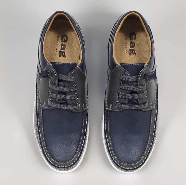 GF1002 네이비 한 켤레 위에서 본 모습